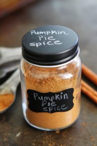 pumpkin spice jar